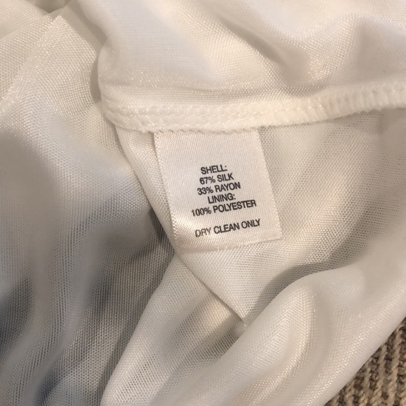 NWT WHBM zebra print silk tank Sz SMALL - Picture 6 of 6